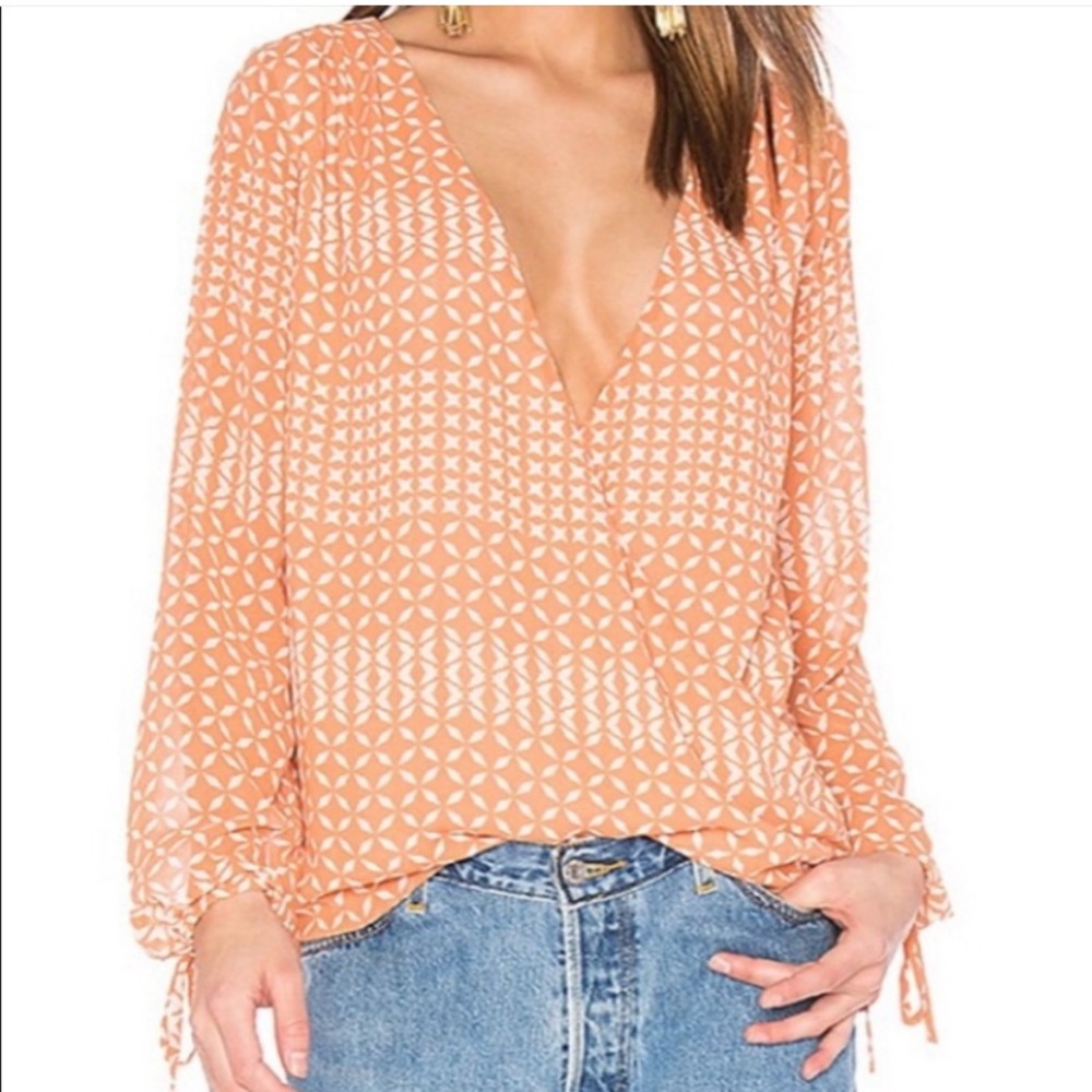 Revolve Brand // L’Acadamie Open Wrap Blouse🌛